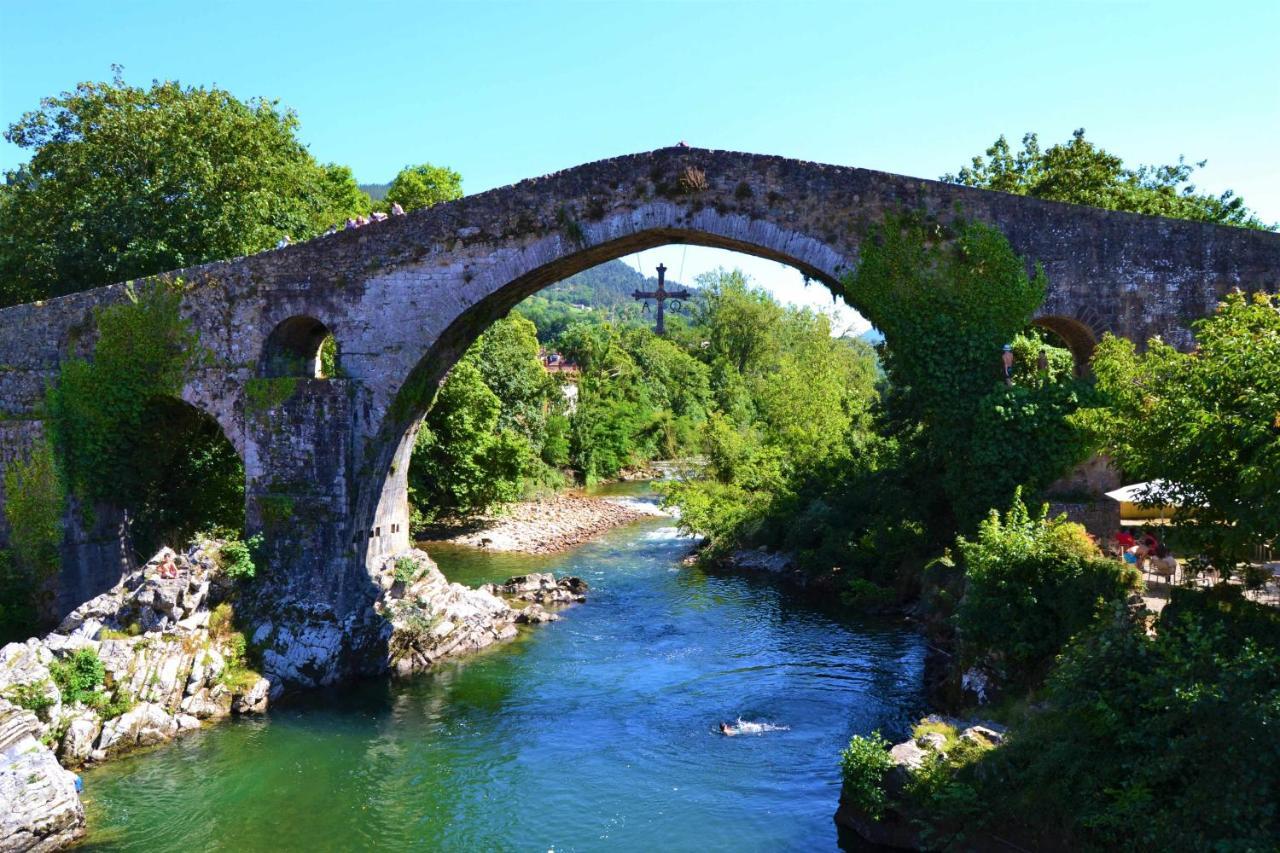 Villa Casa Palo Balcon A Picos De Europa Arriondas Esterno foto